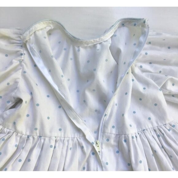 Vintage‎ Daisy Kingdom Blue Bunny Full Circle Pinafore Crinoline Dress No Tag - Picture 14 of 16